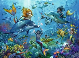 Ravensburger Puzzle Unterwasser Abenteuer XXL 100 Teile