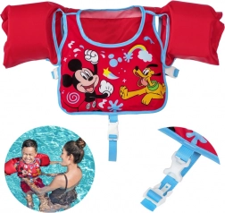 Kinder-Schwimmweste mit integrierten Armflügeln Bestway Mickey Mouse und Pluto 3–6 Jahre