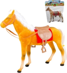 Pferd mit Sattel für Kinder
