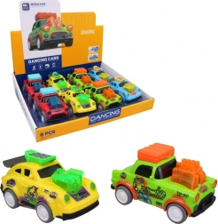 Tanzendes Auto mit Schwungrad