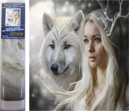 Norimpex Diamant-Malerei Eiskönigin der Ebenen 30x40 cm