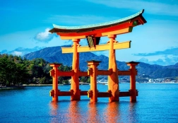 Puzzle Itsukushima-Schrein 1500 Teile BLUEBIRD