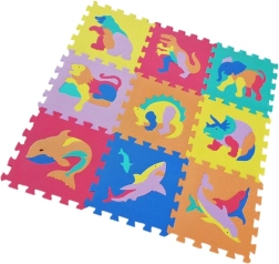 Schaumpuzzle Tiere 9 Teile