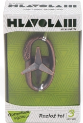 Metallpuzzle Großer Stern