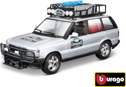Metallmodellauto 1:24 RANGE ROVER, silber