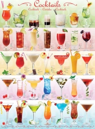 Puzzle Eurographics Cocktails 1000 Teile