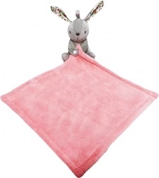 Kinderhandtuch Häschen 35 × 35 cm rosa