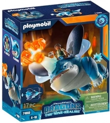 PLAYMOBIL DRAGONS Figurenset Plowhorn & D'Angelo