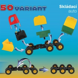 Combi Car 3 faltbares Spielzeugauto für Kinder