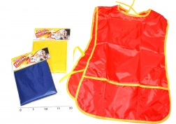 Beidseitige Kinderschürze für Kunstunterricht M 50 × 38 cm