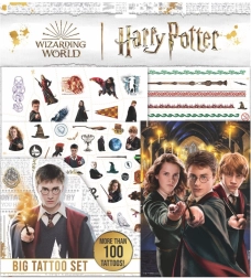 Großes Kreativset mit Heft und Tattoos – Harry Potter