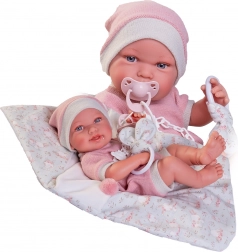 Realistische Babypuppe aus weichem Vinyl