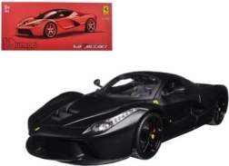 Metallmodell BBURAGO Ferrari LaFerrari 1:18 matt Schwarz