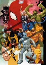 Puzzle 1000 Teile MARVEL 80