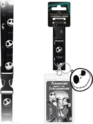 Lanyard Nightmare Before Christmas mit transparenter Ausweishülle