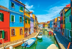 Puzzle mit 1000 Teilen – Farben der Insel Burano, Italien