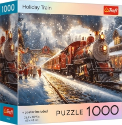 Puzzle Weihnachtszug 1000 Teile