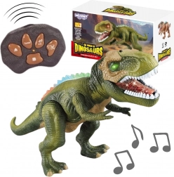 Woopie Dinosaurier RC Roboter T‑Rex mit Beleuchtung und Sounds