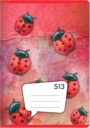 Heft A5, 10 Blatt – liniert 12 mm