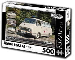 Puzzle RETRO-AUTA Škoda 1203 SA 500 Teile