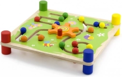 Viga Tropf und Folge Montessori Holzdidaktikspiel