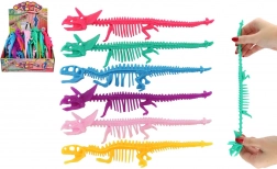 Anti-Stress dehnbare Dinosaurier-Skelettfigur aus Silikon 22 cm