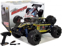 Geländegängiger RC-Buggy 1:18 gelb 4x4 bis zu 45 km/h