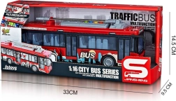 Spielzeug-Trolleybus mit Licht- und Soundeffekten