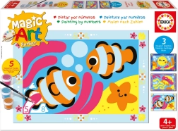 Malen nach Zahlen: Unterwasserwelt EDUCA