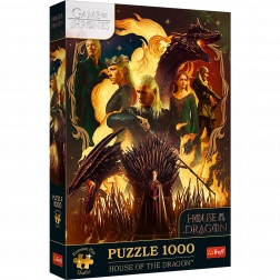 Puzzle TREFL Premium Plus Game of Thrones: Haus des Drachen 1000 Teile