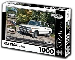 Puzzle RETRO-AUTA VAZ 21061 (1986) – 1000 Teile