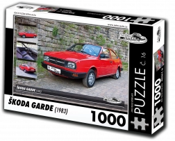 Puzzle RETRO-AUTA Škoda Garde 1983, 1000 Teile
