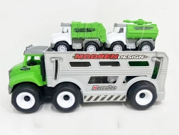 Spielzeug-Truck mit kleinen Autos 31 cm