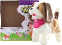 Interaktiver Hund mit Halstuch auf Klatschen