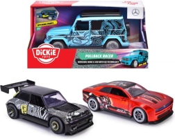 Aufziehauto Pullback Racer 15 cm mit öffnenden Türen