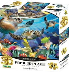 3D-Puzzle Schildkröte 63 Teile