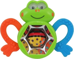 BABY MIX Baby-Rassel Frosch