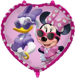 Folienballon Herz MINNIE MOUSE 46 cm