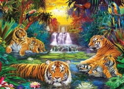 Puzzle Tigerparadies XL 500 Teile