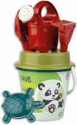 Androni recyceltes Sandset mit Gießkanne