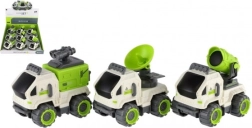 Weltraumauto mit Schwungrad 7x10cm - 3 Typen