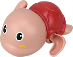 Woopie schwimmende Aufzieh-Schildkröte für die Badewanne, rosa