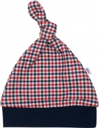 Babymütze aus Baumwolle New Baby Checkered 12–18 Monate