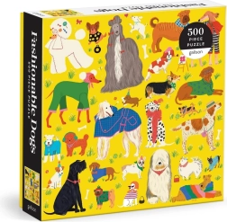 Puzzle Stilvolle Hunde 500 Teile