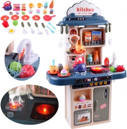 Kinderküche mit Kühlschrank, Ofen und Spüle – 42-teiliges Set