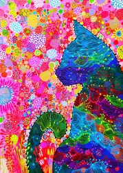 Puzzle Streunende Katze 1500 Teile ENJOY