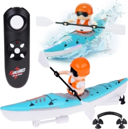 Unterhaltsames Spielzeug-Kajak mit Fernbedienung und Ruderer