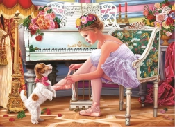 Puzzle Ballerina und ihr Welpe 1000 Teile