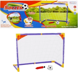 Kinder-Fußballtor mit Netz und Ball