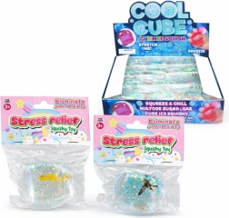 Entspannender Anti-Stress-Würfel mit Fisch 5 cm